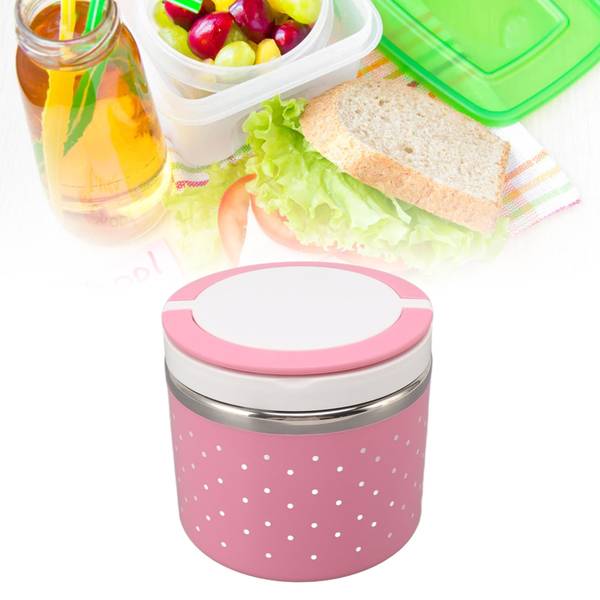 Isolierte Lunchbox-P1957 14 x 13 cm