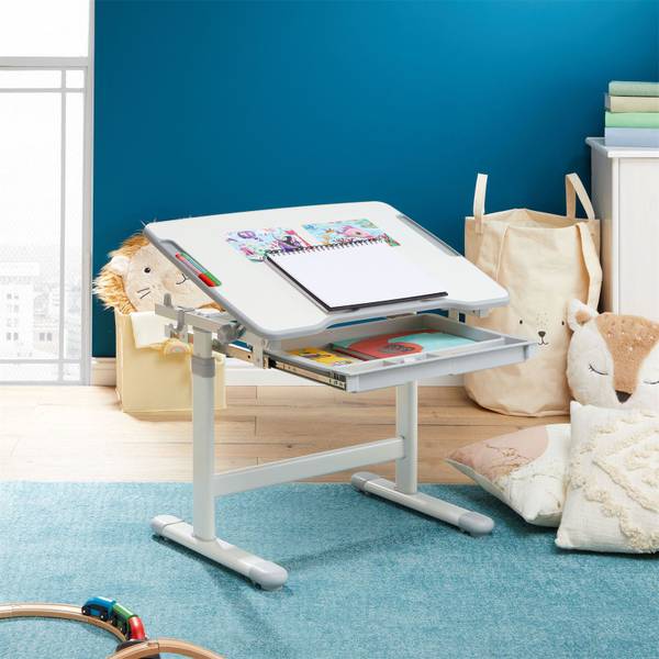 Kinderschreibtisch VITA Weiß - Holzwerkstoff - 67 x 54 x 48 cm