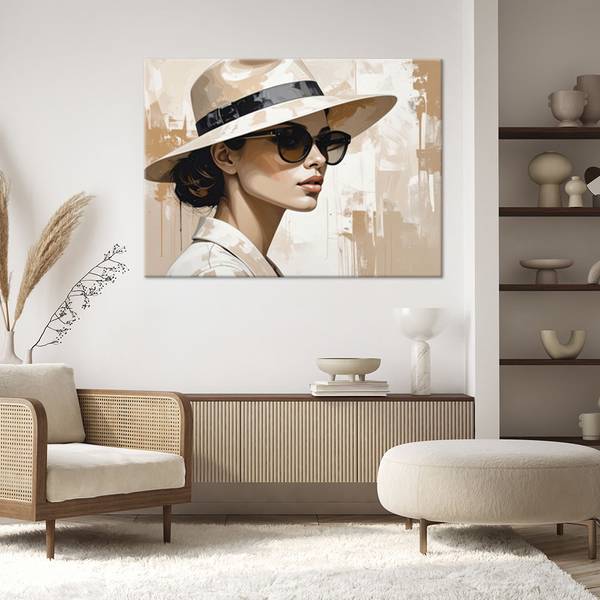 Wandbild Frauen 120 x 80 cm