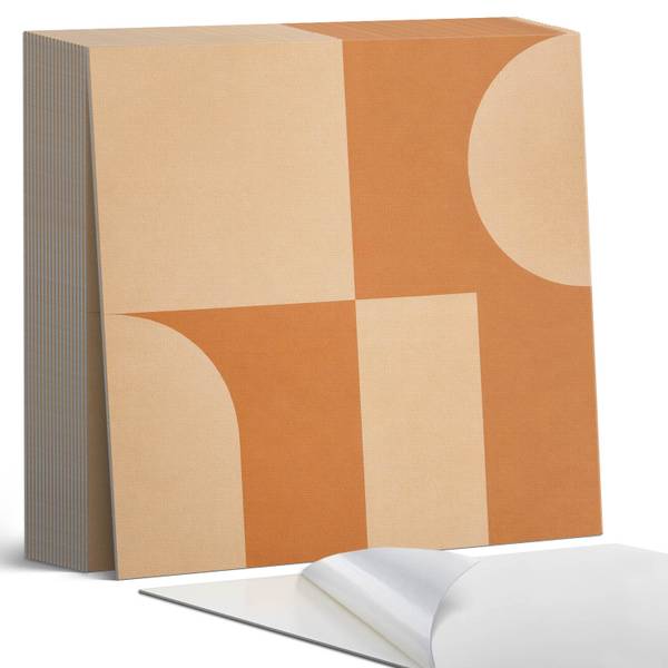 Vinylfliese AbstrGeom 20er-Set 20 x 20 cm