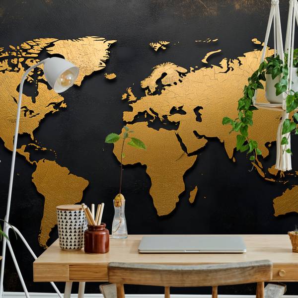 Vlies-Fotobehang ABSTRACT Glamour Kaart 368 x 254 x 254 cm