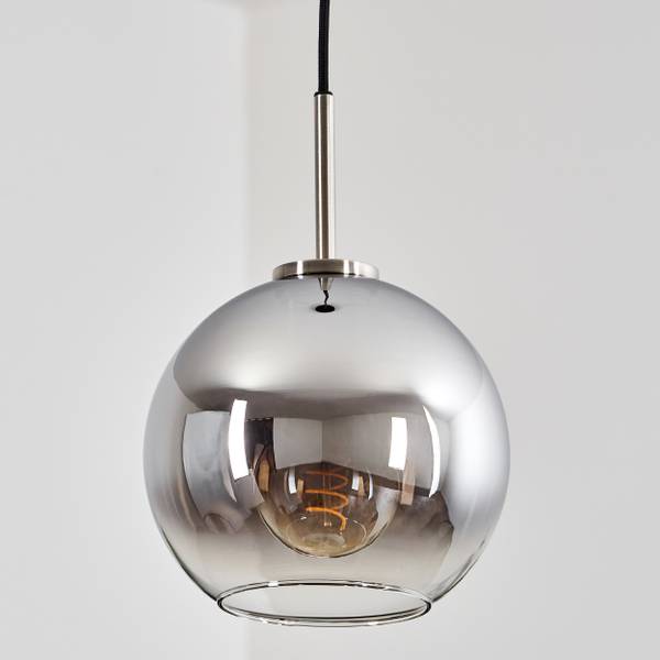 Deckenleuchte Cesaro Grau - Metall - 24 x 145 x 24 cm