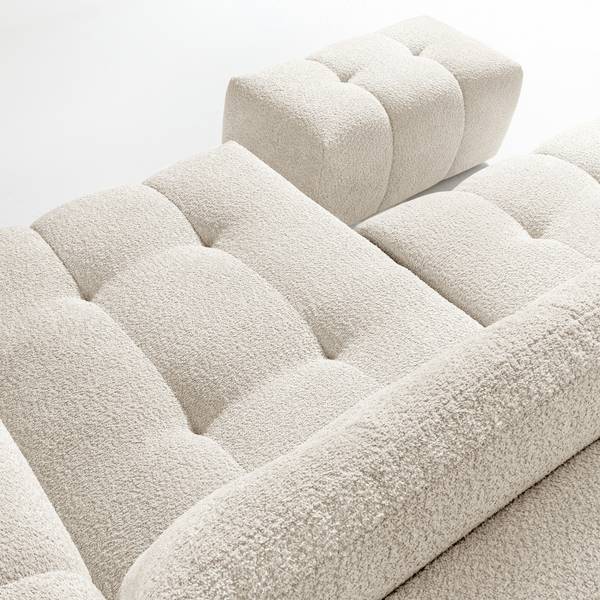 Ecksofa RAVIA Weiß