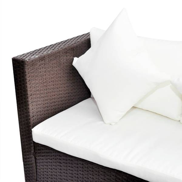 Gartenmöbel-Set 3004726 (4-teilig) Braun - Polyester - 56 x 30 x 56 cm