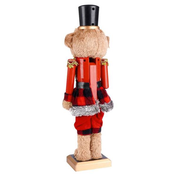 Figur 839309 Schwarz - Braun - Rot - Kunststoff - 12 x 39 x 14 cm