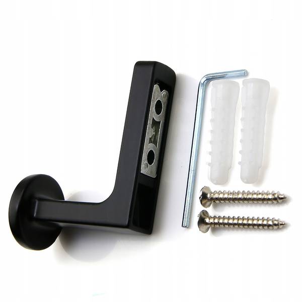 Moderne Wandhalterung Braun - Holzwerkstoff - 1 x 6 x 1 cm