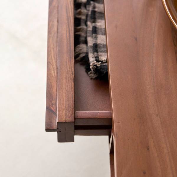 Couchtisch Niels Braun - Akazie - 115 x 40 x 60 cm