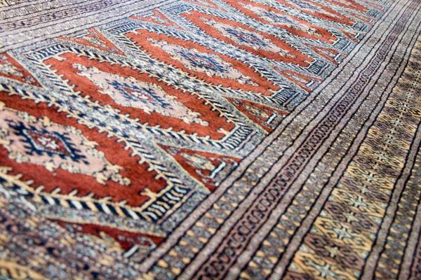 Orientteppich Läufer Oriental Rot - Wolle - 97 x 1 x 300 cm