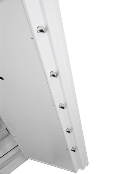 Feuerschutztresor FS1911F Weiß - Stahl - 69 x 116 x 65 cm