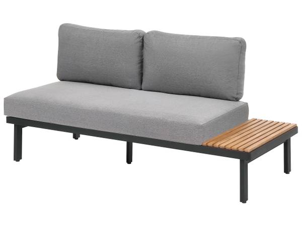 Sofa FIVIZZANO 11-tlg Braun - Dunkelgrau - Grau
