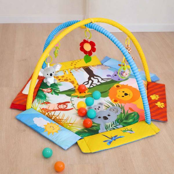 Spielbogen Jungle Palenquo Gelb - Textil - 62 x 50 x 10 cm