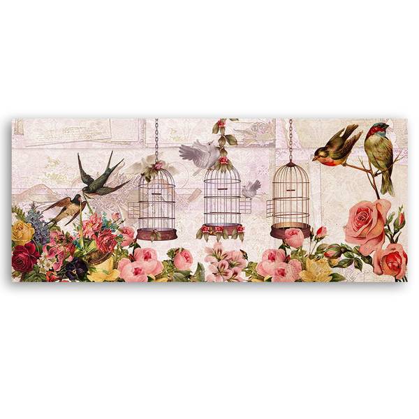 Kunstdruck Mixed Media 90 x 30 cm