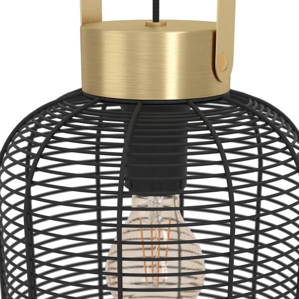 Luminaires suspendus ROUNDHAM Acier - 1 ampoule - 22 x 22 cm