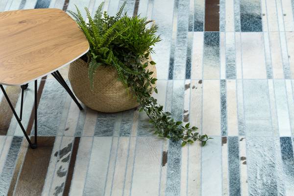 Tapis Patchwork 21717 Beige Peau 160 x 230 cm