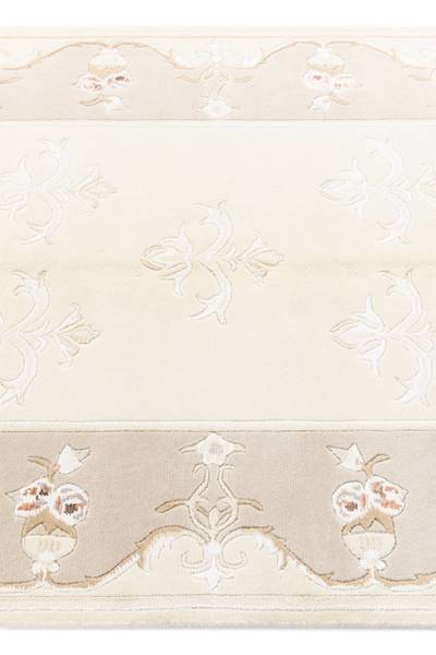 Teppich Darya DCCXLIII Beige - Wolle - 122 x 1 x 188 cm