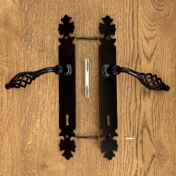 Türdrücker LAGOS BB90 Schwarz