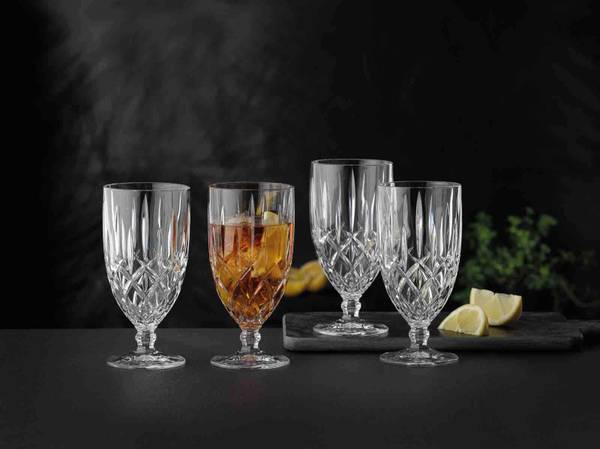 Biergläser Noblesse 4er Set Glas - 9 x 18 x 9 cm