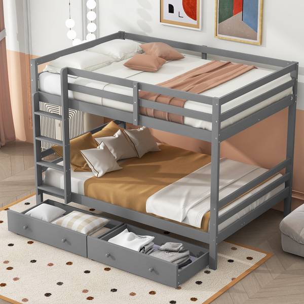 Etagenbett K-1193 Grau