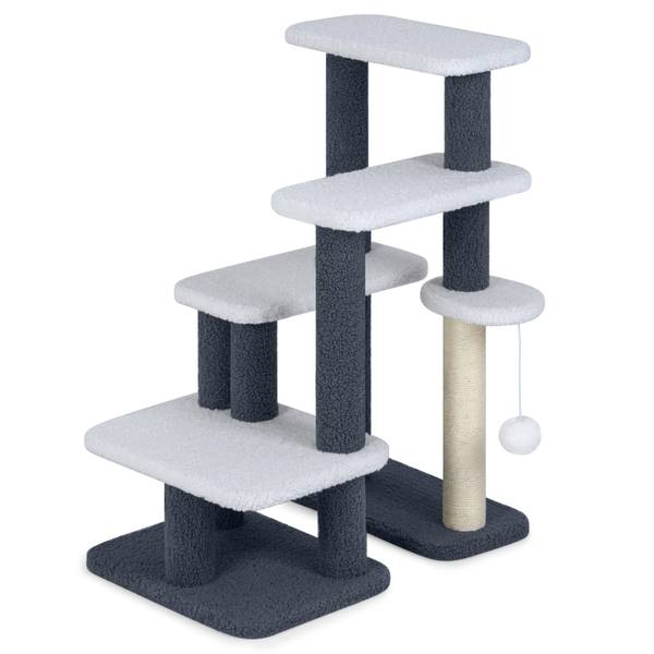 Katzenturm BH32652 Grau - Holzwerkstoff - 41 x 77 x 62 cm