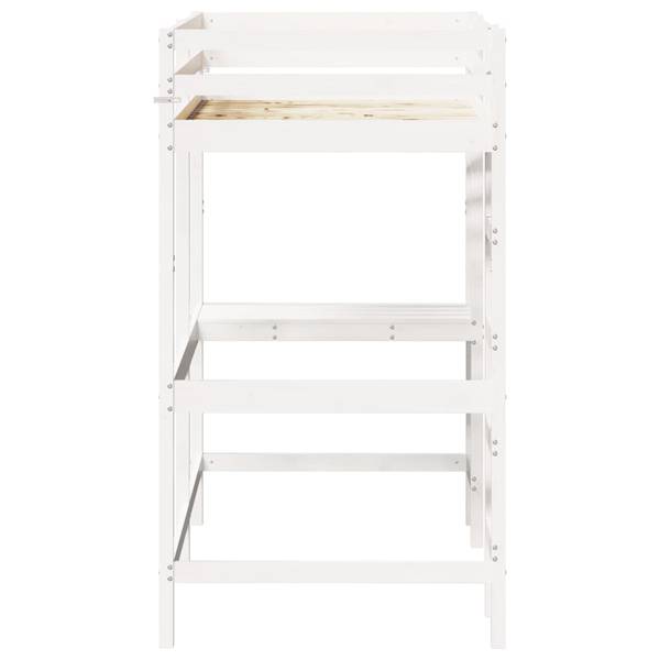 Hochbett D5013 Weiß