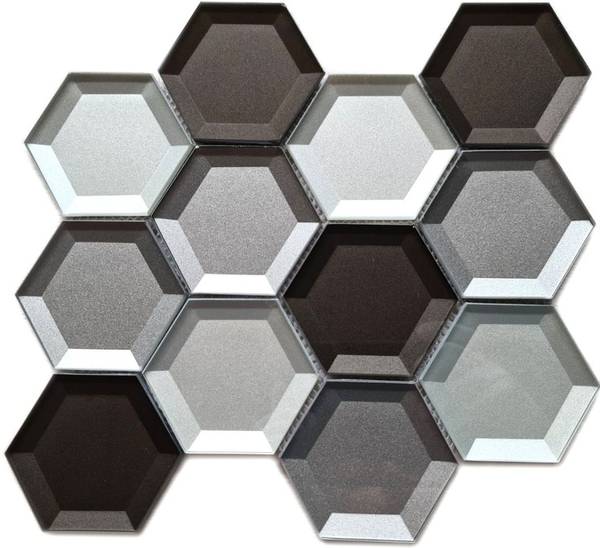 Mosaikfliesen 88-XB159 Glas - 23 x 23 x 23 cm