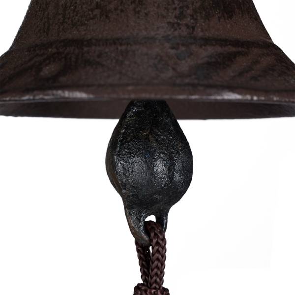 Türglocke Gusseisen Vögel Braun - Gusseisen - 10 x 17 x 17 cm