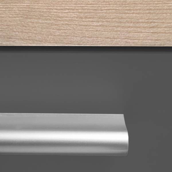 Küchenzeile ohne Geräte 2359 Braun - Grau - Holzwerkstoff - 120 x 206 x 60 cm