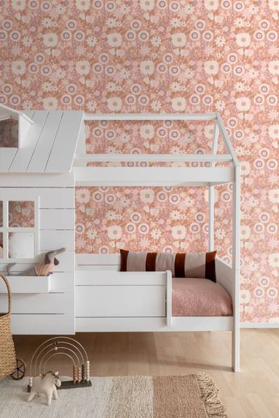 Tapete 132159 Pink - Papier - 50 x 900 x 50 cm