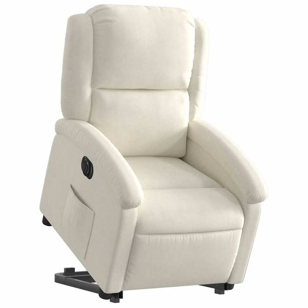 Relaxsessel mit Aufstehhilfe 3032381-3 Creme - Weiß