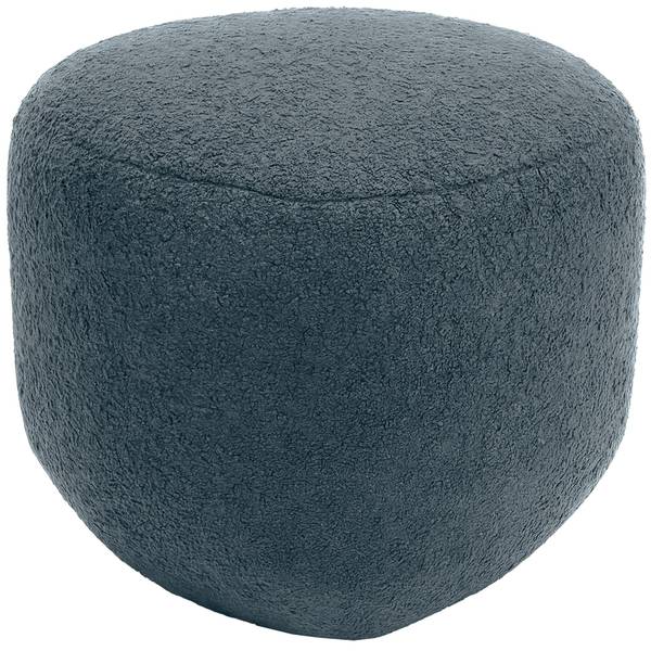 Sitzhocker Alfrisa Grau - Textil - 52 x 32 x 48 cm