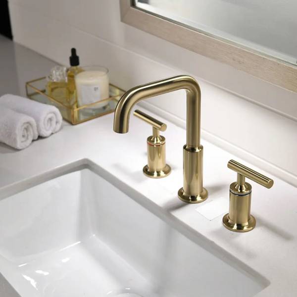 Waschtischarmatur Scamandre 3774 Gold - Messing - 18 x 18 x 18 cm