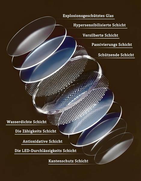 LED-Spiegel Darmstadt Ⅲ 60 x 80 cm
