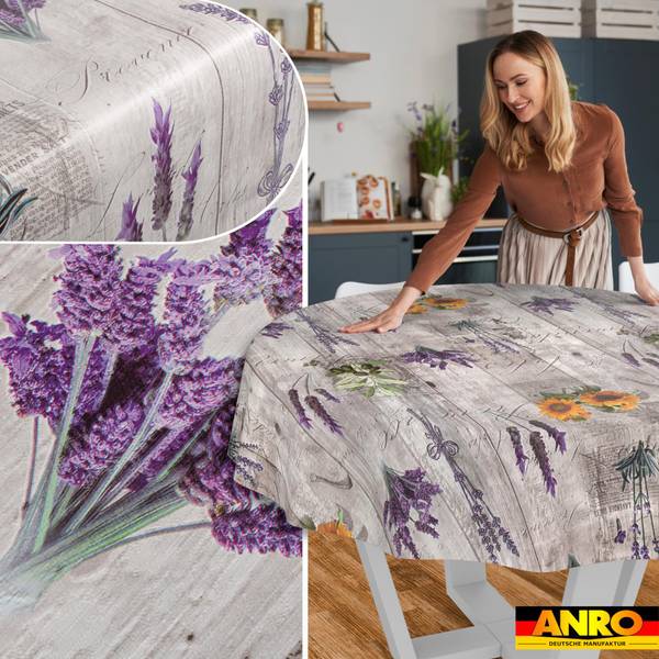Tischdecke Provence Lavendel R 100 x 100 cm