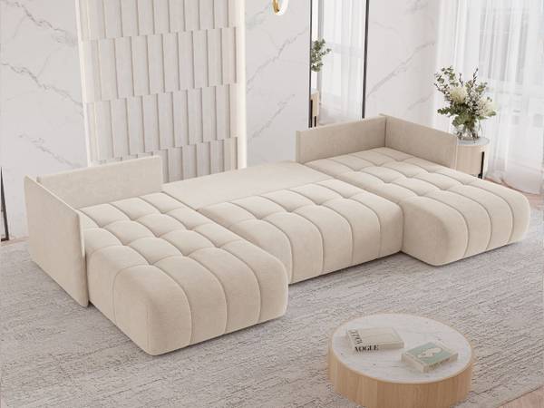 Ecksofa ARDI U Beige