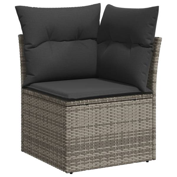 Garten-Lounge-Set 3034546-1 10-teilig Grau