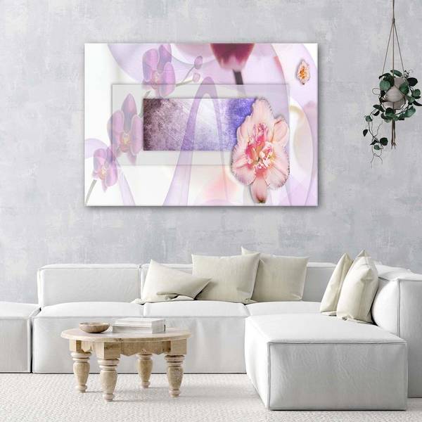 Wandbild romantische komposition 90 x 60 cm