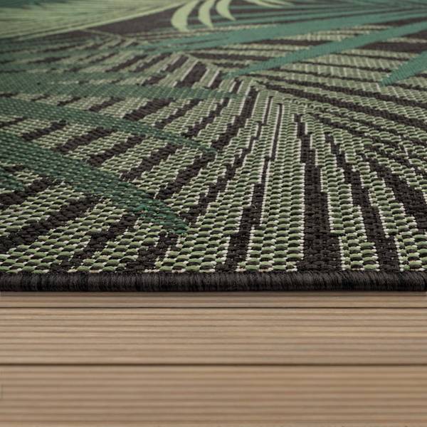 OUTDOORTEPPICH 160/160 cm Ostende 534 Schwarz - 160 x 160 cm
