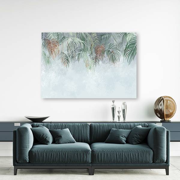 Wandbild palmenblätter 60 x 40 cm