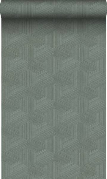 Tapete 347996 Grün - Fleece - 50 x 900 x 50 cm