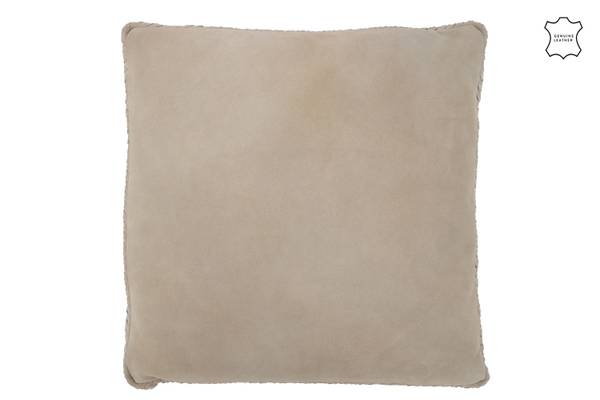 Kissen POW Grau - Cord - Satin - 45 x 7 x 45 cm