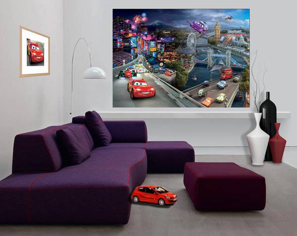 affiche Cars Polaire - 160 x 110 x 110 cm