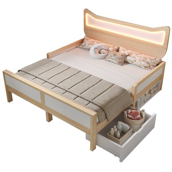 Lit d’enfant NATMUD 145 x 206 cm