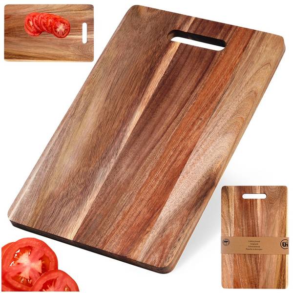 Schneidebrett 259743 Braun - Massivholz - 25 x 2 x 40 cm