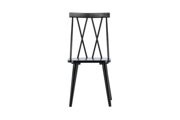 Esszimmerstühle Mariette (2er-Set) Schwarz