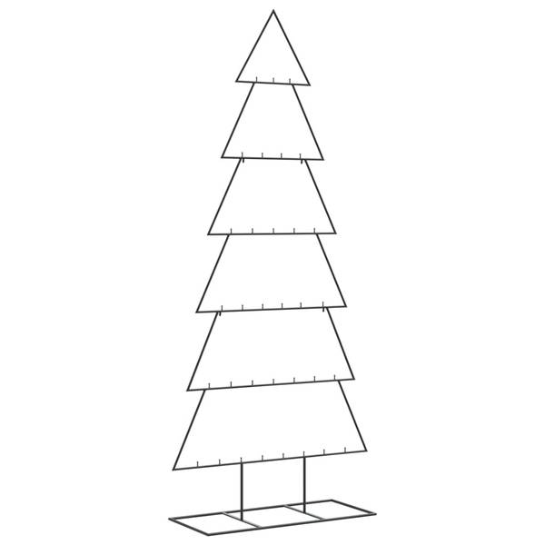 Sapin de noël en métal 3031927 Noir - Acier - 30 x 180 x 80 cm