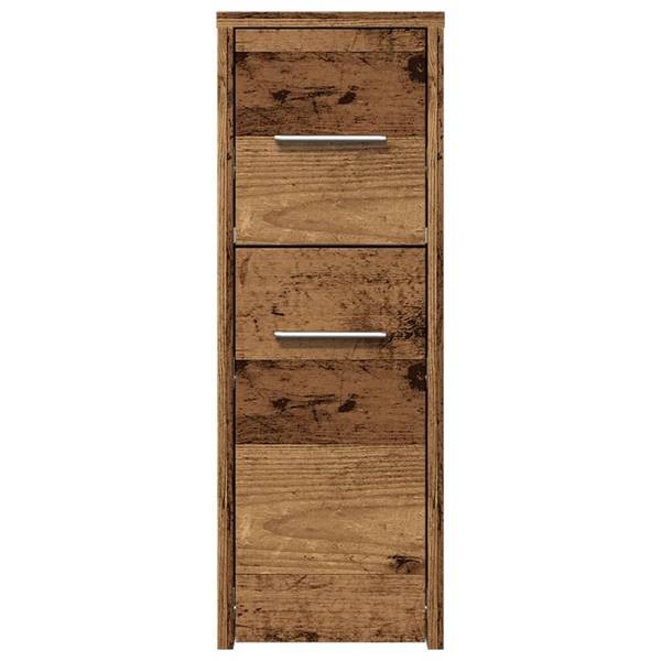 Smalle Badkamerkast 3043025 bruin - plaatmateriaal op houtbasis - 22 x 61 x 44 cm
