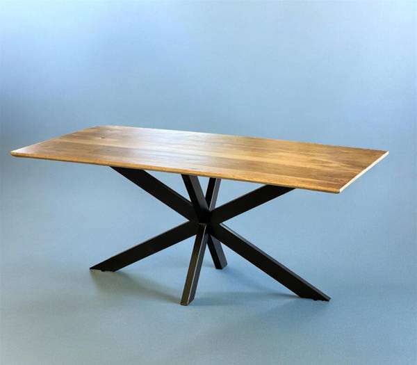 Esstisch LAAR 200 Braun - Mango - 100 x 73 x 200 cm