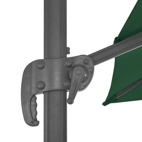 Ampelschirm 3007813 Grün - Polyester - 300 x 268 x 400 cm