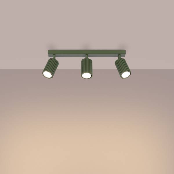 Deckenleuchte Karbon Grün