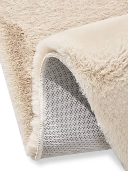Fellteppich Dave Cremeweiß - 200 x 3 x 300 cm